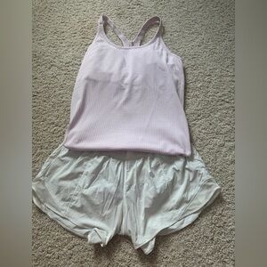 Lululemon 10 Ebb street tank pink